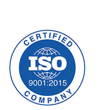 ISO 9001:2015 certification mark